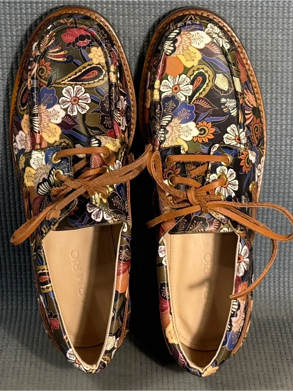 FARM Rio Women's Printed Boat Shoes Size 8 US 39 EU